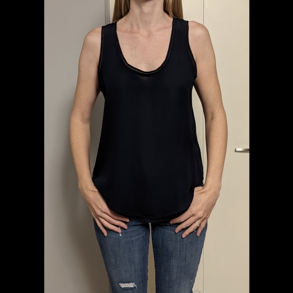Banana Republic Navy Camisole - Picture 1 of 7